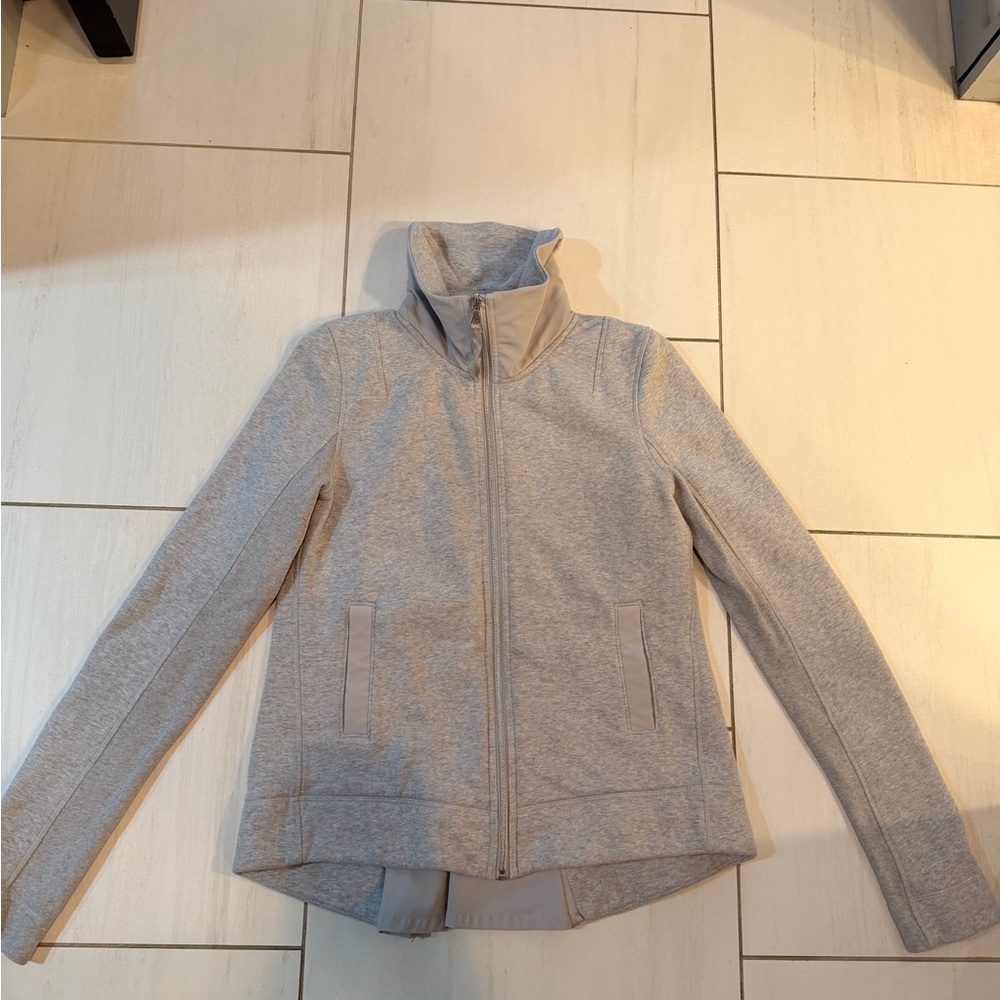 Lululemon Athletica Light Gray Ski Jacket